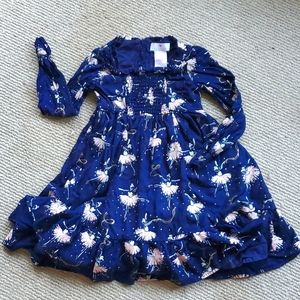 EUC Beautiful LULURAIN ballerina print dress